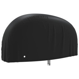 Cubierta para bicicleta Oxford 190T negro 200x85x110 cm