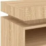 Nachttisch mit LED-Lichtern in Sonoma-Eiche 40x39x48,5 cm von , Nachttische - Ref: Foro24-836788, Preis: 64,07 €, Rabatt: %