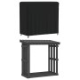 Cubierta para leñero Oxford 420D negro 122x61x106 cm by , Garden furniture covers - Ref: Foro24-359675, Price: 29,33 €, Disco...