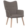Sillón de relax de tela gris taupe de , Sillones - Ref: Foro24-327928, Precio: 106,84 €
