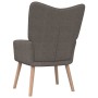 Relaxation armchair in taupe gray fabric by , Armchairs - Ref: Foro24-327928, Price: 122,55 €, Discount: %