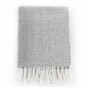Gray cotton herringbone blanket 220x250 cm by vidaXL, Blankets - Ref: Foro24-245320, Price: 38,93 €, Discount: %