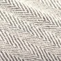 Gray cotton herringbone blanket 220x250 cm by vidaXL, Blankets - Ref: Foro24-245320, Price: 38,93 €, Discount: %