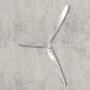 Propeller for the wall silver aluminum 70 cm by , Figures, sculptures and statues - Ref: Foro24-243517, Price: 44,98 €, Disco...