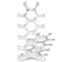 Weinregal für 15 silberne Aluminiumflaschen von , Weinregale - Ref: Foro24-242331, Preis: 57,77 €, Rabatt: %