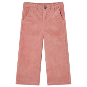 Pantalón infantil pana rosa envejecido 128