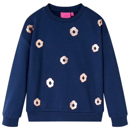 Navy blue children's sweatshirt 92 by , Kids T-shirts - Ref: Foro24-13664, Price: 12,49 €, Discount: %