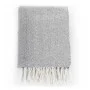 Manta en espiguilla de algodón gris 160x210 cm de vidaXL, Mantas - Ref: Foro24-245319, Precio: 26,20 €, Descuento: %