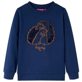 Marineblaues Kinder-Sweatshirt 140 von , Kinder-T-Shirts - Ref: Foro24-13543, Preis: 12,10 €, Rabatt: %