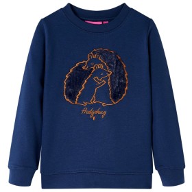 Navy blue children's sweatshirt 116 by , Kids T-shirts - Ref: Foro24-13541, Price: 12,22 €, Discount: %