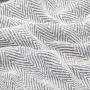 Manta en espiguilla de algodón gris 160x210 cm de vidaXL, Mantas - Ref: Foro24-245319, Precio: 26,72 €, Descuento: %