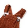Vestido infantil pana color coñac 128 de , Vestidos de niños - Ref: Foro24-13922, Precio: 11,57 €, Descuento: %