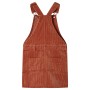 Vestido infantil pana color coñac 104 de , Vestidos de niños - Ref: Foro24-13920, Precio: 11,68 €, Descuento: %