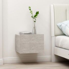 Bedside tables 2 pcs concrete gray plywood 40x30x30cm by vidaXL, Nightstands - Ref: Foro24-801062, Price: 78,34 €, Discount: %