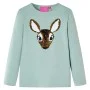 Kinder-Langarm-T-Shirt Mint Medium 104 von , Kinder-T-Shirts - Ref: Foro24-14185, Preis: 8,98 €, Rabatt: %