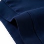 Vestido sudadera infantil azul marino 104