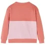 Sudadera infantil bloque de colores rosa 116 de , Camisetas para niños - Ref: Foro24-14386, Precio: 9,69 €, Descuento: %