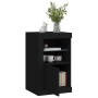 Schwarzes Sideboard aus Holzwerkstoff mit LED-Leuchten von , Schließfächer und Lagerschränke - Ref: Foro24-836632, Preis: 67,...