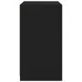 Black engineered wood sideboard with LED lights by , Lockers and storage cabinets - Ref: Foro24-836632, Price: 66,14 €, Disco...