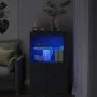 Black engineered wood sideboard with LED lights by , Lockers and storage cabinets - Ref: Foro24-836624, Price: 82,92 €, Disco...
