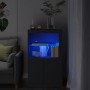 Schwarzes Sideboard aus Holzwerkstoff mit LED-Leuchten von , Schließfächer und Lagerschränke - Ref: Foro24-836624, Preis: 85,...