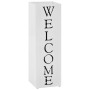 Welcome Design Schirmständer aus weißem Stahl von vidaXL, Schirmständer - Ref: Foro24-246797, Preis: 32,15 €, Rabatt: %