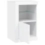 White engineered wood sideboard with LED lights by , Lockers and storage cabinets - Ref: Foro24-836630, Price: 56,77 €, Disco...