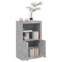 Sideboard with LED lights concrete gray engineered wood by , Lockers and storage cabinets - Ref: Foro24-836626, Price: 75,72 ...