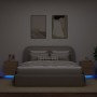 Nachttische, LED-Leuchten, 2 Stück, Holzwerkstoff, Sonoma-Eiche von , Nachttische - Ref: Foro24-836740, Preis: 112,82 €, Raba...