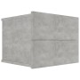Bedside tables 2 pcs concrete gray plywood 40x30x30cm by vidaXL, Nightstands - Ref: Foro24-801062, Price: 78,26 €, Discount: %