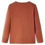 Langarm-T-Shirt für Kinder in der Farbe Cognac 104 von , Kinder-T-Shirts - Ref: Foro24-14215, Preis: 9,17 €, Rabatt: %