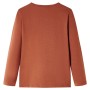 Langarm-T-Shirt für Kinder in der Farbe Cognac 104 von , Kinder-T-Shirts - Ref: Foro24-14215, Preis: 9,27 €, Rabatt: %