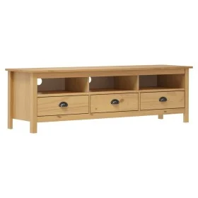 Hill TV-Möbel massives Kiefernholz honigbraun 158x40x47 cm von , TV-Möbel - Ref: Foro24-288927, Preis: 171,55 €, Rabatt: %