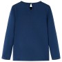 Kinder Langarmshirt in Marineblau, Größe 128. von , Kinder-T-Shirts - Ref: Foro24-14032, Preis: 12,31 €, Rabatt: %