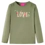 Khaki 92 Langarm-T-Shirt für Kinder von , Kinder-T-Shirts - Ref: Foro24-13724, Preis: 8,45 €, Rabatt: %