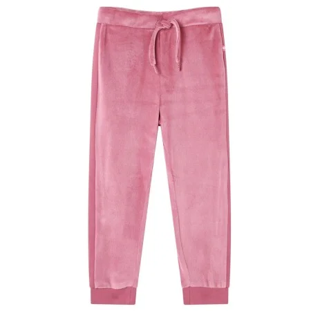 Pantalones de chándal infantiles color frambuesa 116 de , Pantalones de niños - Ref: Foro24-14011, Precio: 11,97 €, Descuento: %