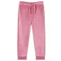 Pantalones de chándal infantiles color frambuesa 116 de , Pantalones de niños - Ref: Foro24-14011, Precio: 11,97 €, Descuento: %
