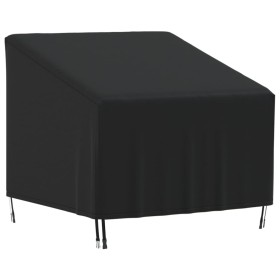 Garden chair cover Oxford 420D black 90x90x50/75 cm by , Garden furniture covers - Ref: Foro24-359667, Price: 24,19 €, Discou...
