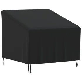 Gartenstuhlbezug Oxford 420D schwarz 90x90x50/75 cm von , Abdeckungen für Gartenmöbel - Ref: Foro24-359667, Preis: 24,19 €, R...