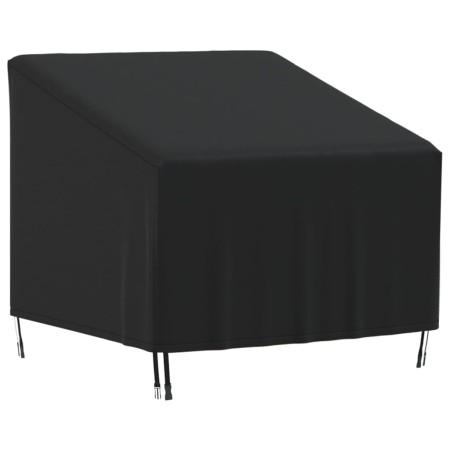 Gartenstuhlbezug Oxford 420D schwarz 90x90x50/75 cm von , Abdeckungen für Gartenmöbel - Ref: Foro24-359667, Preis: 24,19 €, R...