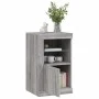 Sideboard with LED lights in Sonoma gray engineered wood by , Lockers and storage cabinets - Ref: Foro24-836640, Price: 61,56...