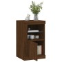 Sideboard with LED lights, engineered wood in brown oak. by , Lockers and storage cabinets - Ref: Foro24-836642, Price: 49,61...