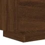 Nachttisch mit LED-Leuchten Holzwerkstoff Braune Eiche von , Nachttische - Ref: Foro24-836747, Preis: 62,02 €, Rabatt: %