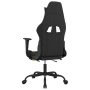 Massage-Gaming-Stuhl mit schwarz-gelber Stofffußstütze von , Gaming-Stühle - Ref: Foro24-345484, Preis: 117,84 €, Rabatt: %