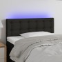 Kopfteil aus schwarzem Stoff mit LED 100x5x78/88 cm von , Kopf- und Fußteile - Ref: Foro24-3122038, Preis: 39,76 €, Rabatt: %