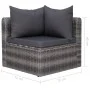 4-piece garden sofa set and gray synthetic rattan cushions by vidaXL, Outdoor sofas - Ref: Foro24-44164, Price: 306,87 €, Dis...