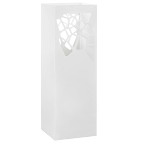 Schirmständer Steindesign weißer Stahl von vidaXL, Schirmständer - Ref: Foro24-246799, Preis: 30,99 €, Rabatt: %