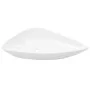 Lavabo de cerámica triangular blanco 645x455x115 mm de vidaXL, Lavabos - Ref: Foro24-142997, Precio: 62,36 €, Descuento: %