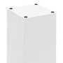 Schirmständer Steindesign weißer Stahl von vidaXL, Schirmständer - Ref: Foro24-246799, Preis: 30,99 €, Rabatt: %