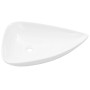 White triangular ceramic sink 645x455x115 mm by vidaXL, Sinks - Ref: Foro24-142997, Price: 63,10 €, Discount: %